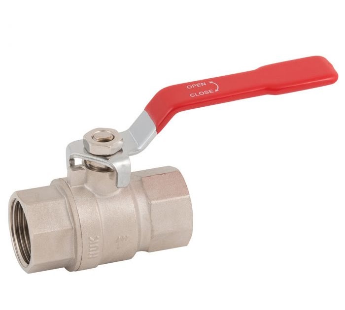 How many types of ball valves do we have and what parts are they made of?
