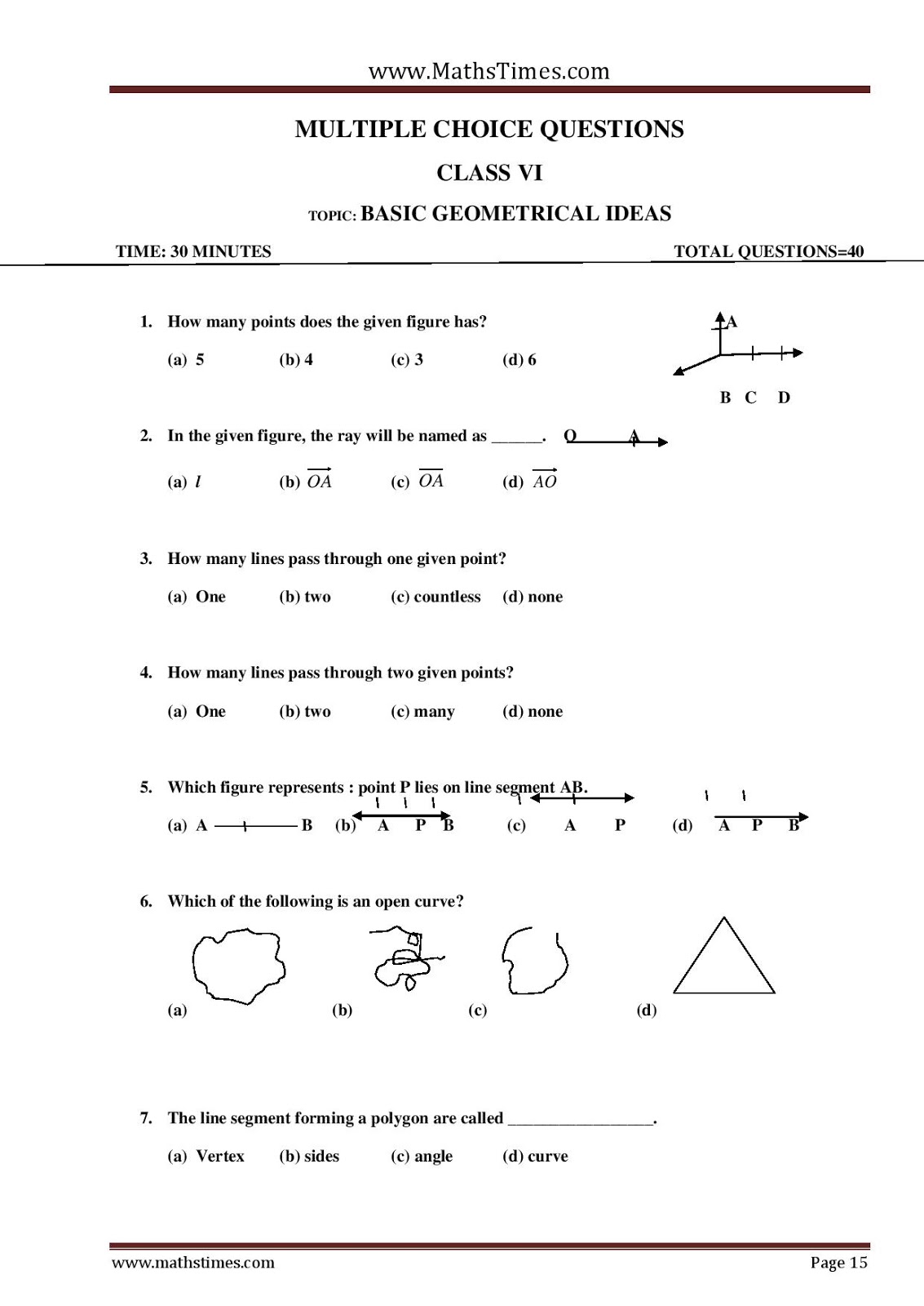 Playing With Numbers Class 6 Worksheets