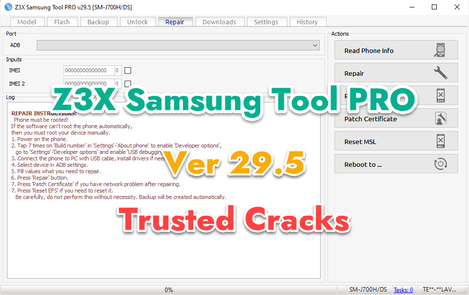 z3x samsung tool pro 27.7 loader