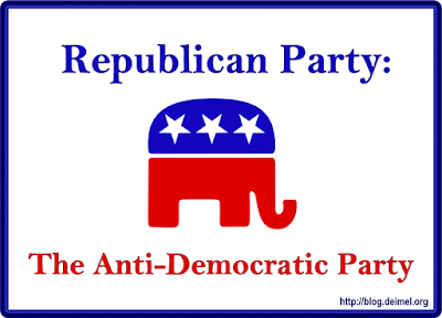 Republican Party: The Anti-Democratic Party