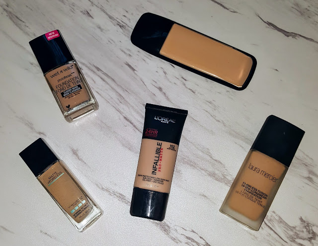 Top 5 Favorite Foundations for Combo/Oily Skin