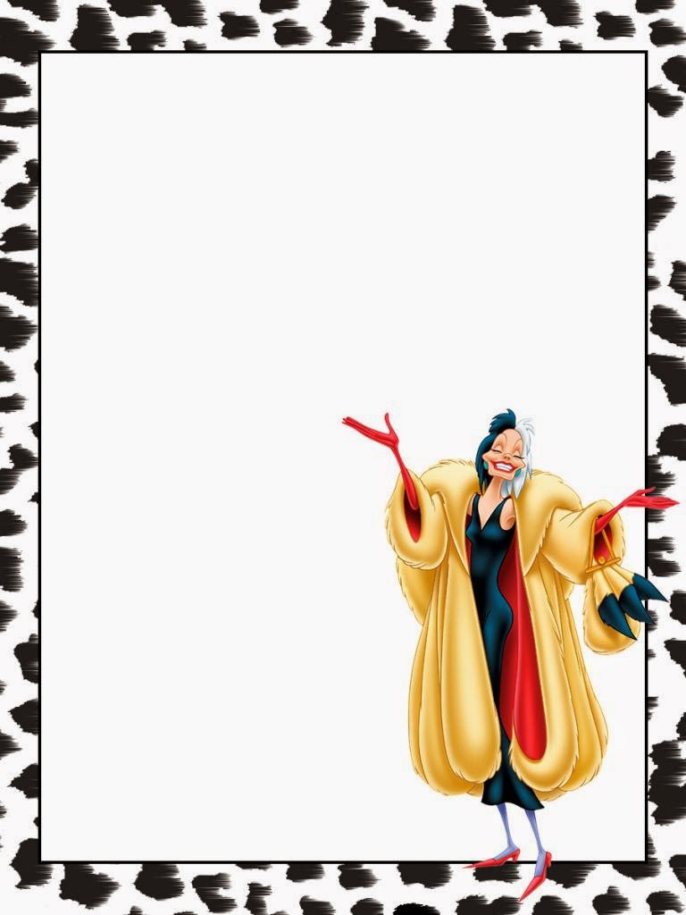 101 Dalmatians Free Printable Notebook. - Oh My Fiesta! in english