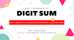Digit - Sum Method for fast simplification in 2 sec