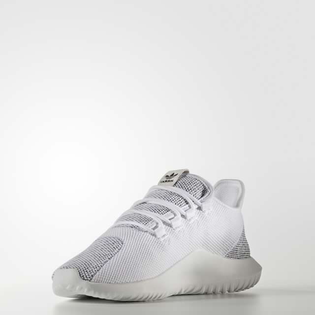 adidas tubular shadow knit black white
