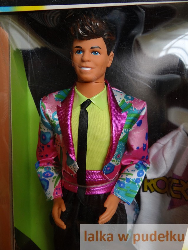**lalka w pudełku**: Barbie® And The Rockers™ Derek™ 1985