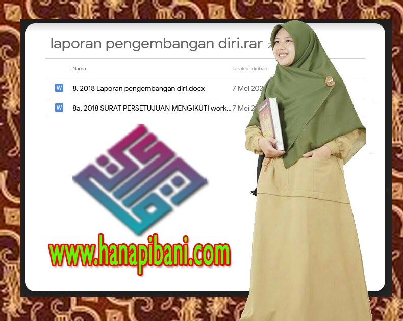 Contoh Laporan Pengembangan Diri
