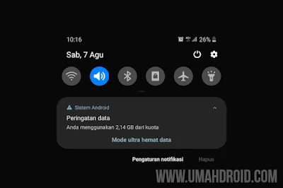 Mengatasi Peringatan Data HP Samsung