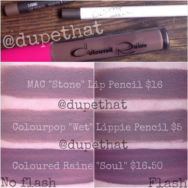 Dupethat MAC Stone Lip Pencil Dupes