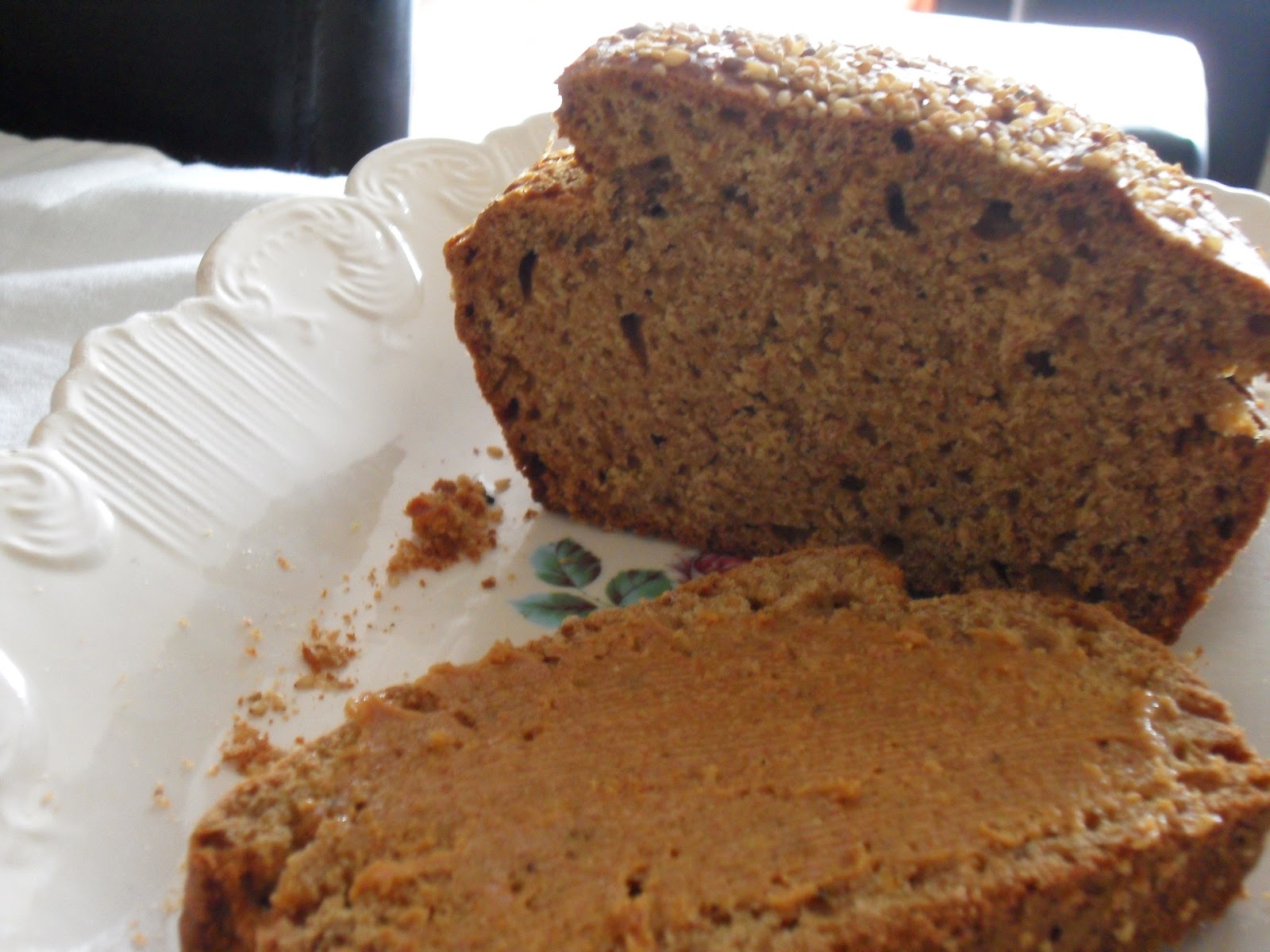 Pimenta e Chocolate: Pão de Banana e Manteiga de Amendoim