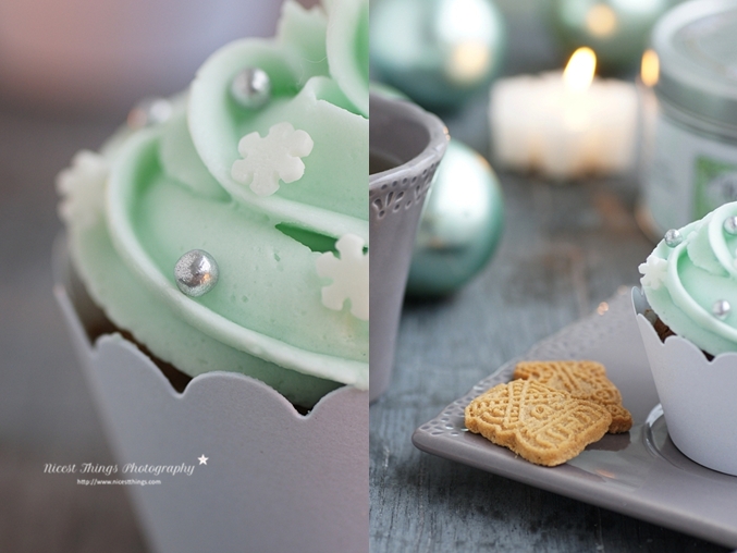 Weihnachtliches Backrezept Spekulatius Cupcakes