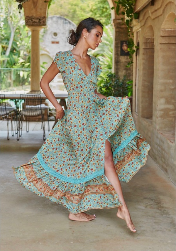 Los vestidos bohemios más bonitos de la temporada ME PASO EL DIA