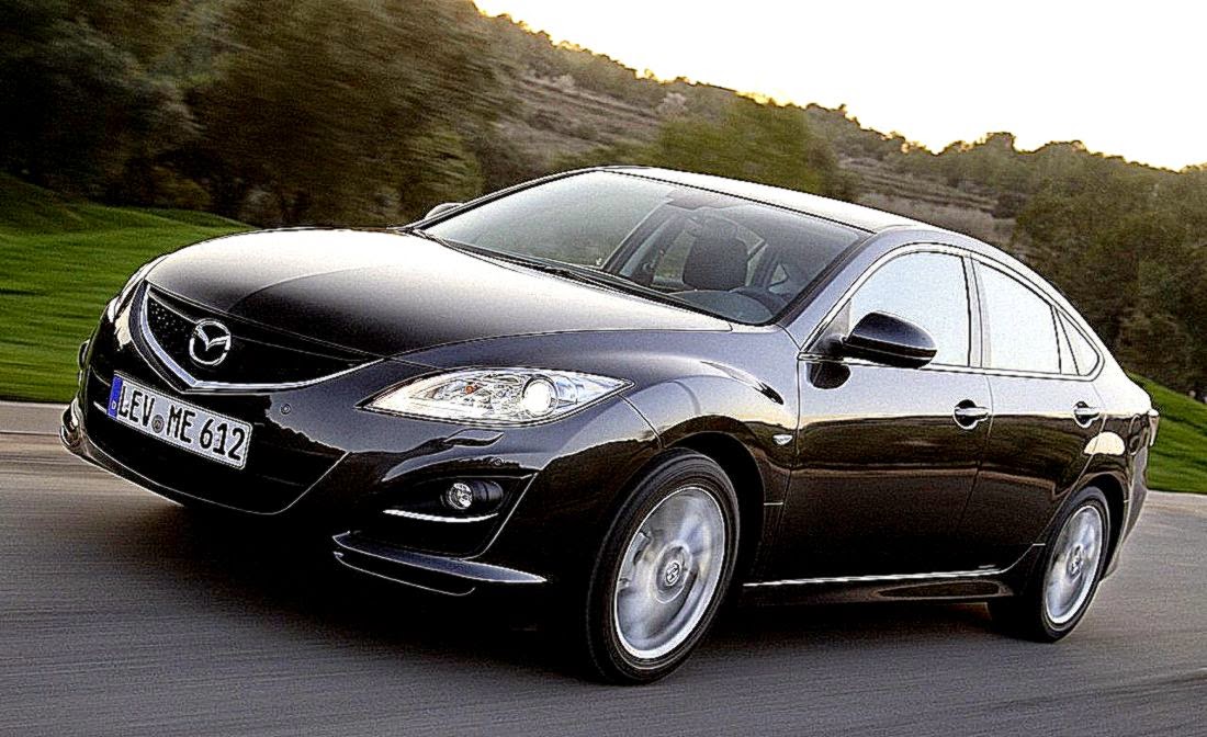 Mazda 6 2011 black running 1280x800 WallpapersMazda 6 1280x800
