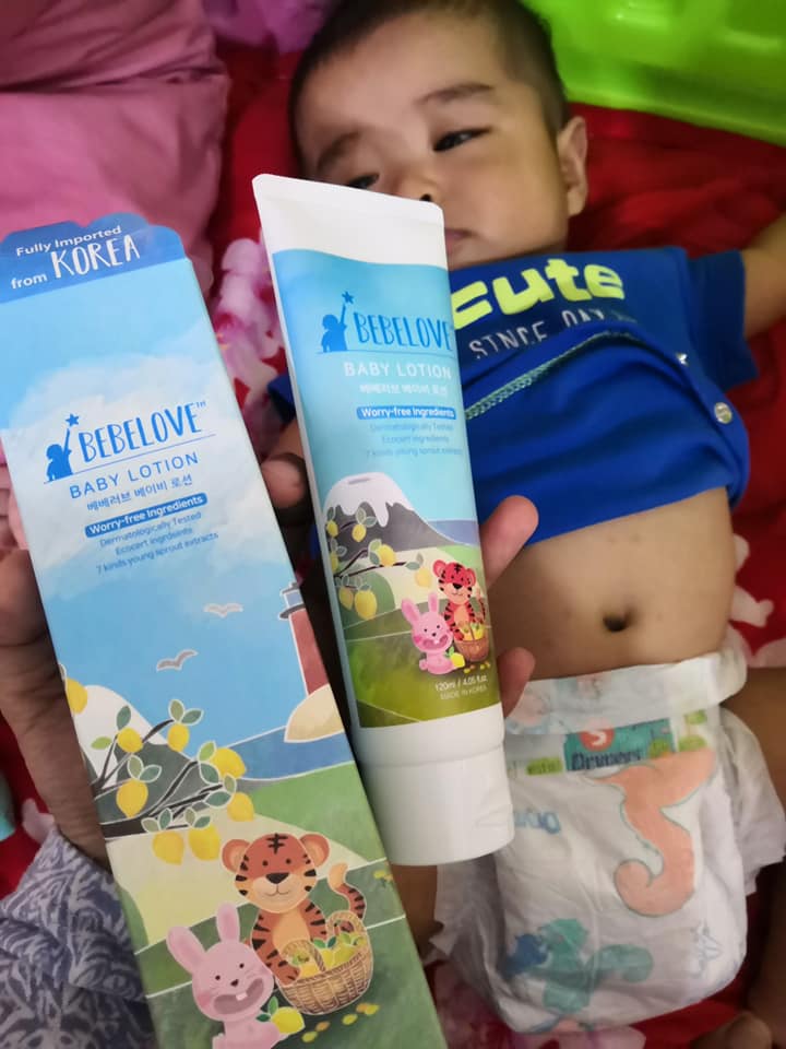 bebelove baby lotion
