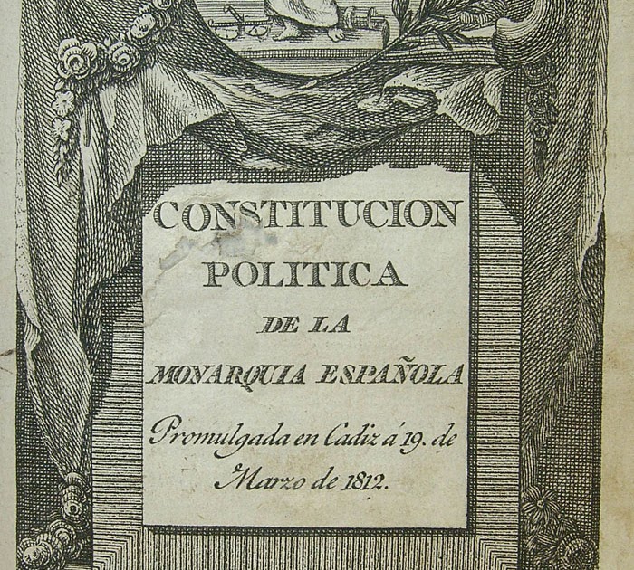 Milenioscopio Constitución española de 1812. Milenioscopio Constitución española de 1812.