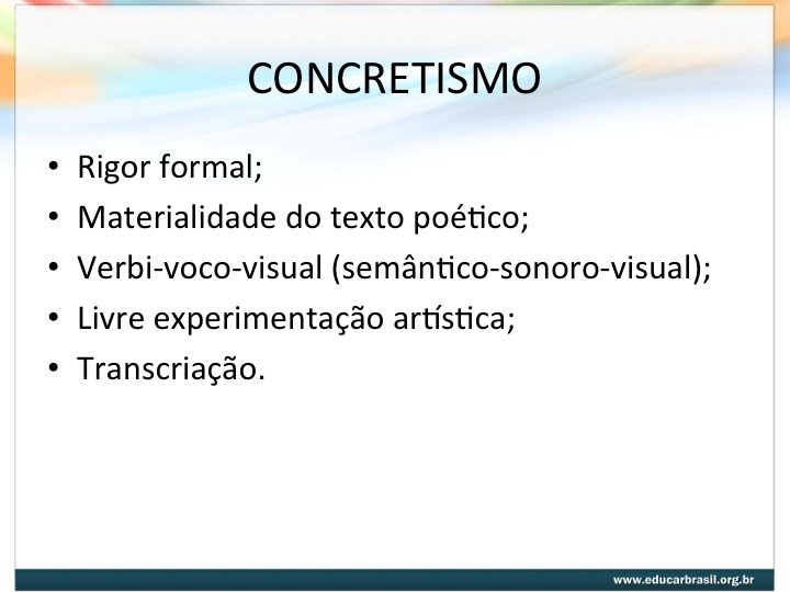 Considere As Seguintes Afirmações Sobre O Concretismo
