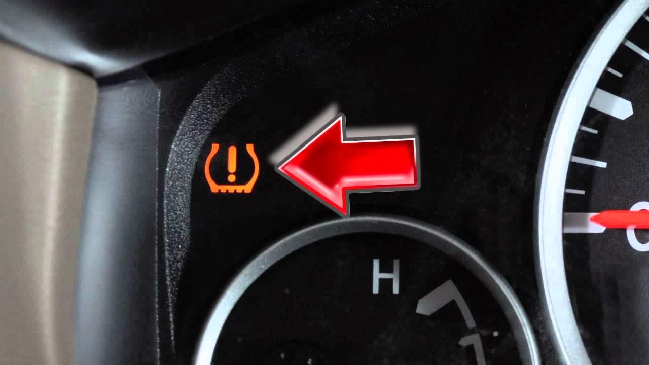 Nissan rogue low tire pressure warning light #3