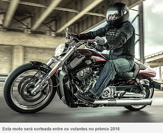 Participar da promoção Revista Motociclismo Moto de Ouro