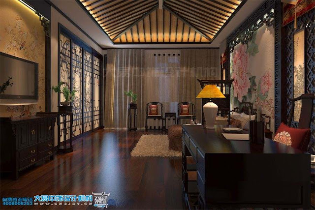 中国伝統建築で見る豪華絢爛な書斎、ベッドルームと風呂トイレ,See gorgeous study, bedroom and bath/toilet in Chinese traditional architecture,一起看中国传统建筑中豪华奢侈的书房卧室和卫生间