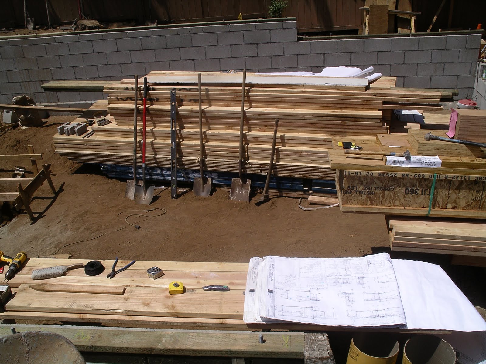 Home Remodeling Step By Step Step 16 Lumber Delivery