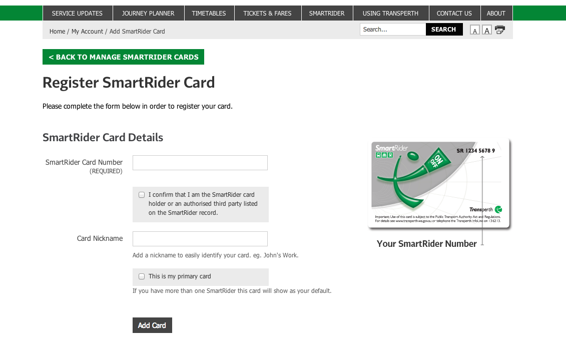 Zachary's Working Holiday in Australia 在台灣購買 Perth's Smartrider 注意事項