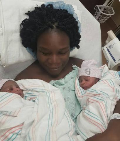 unnamed Double for all her troubles: Nigerian woman welcomes a set of twins 10 years after marriage