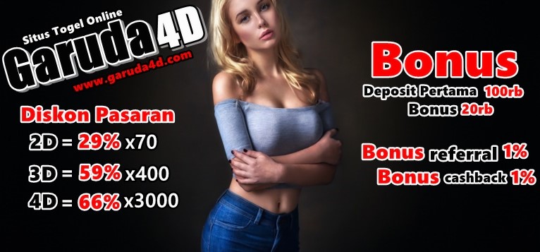 Daftar Bonus Agen Togel Garuda4D