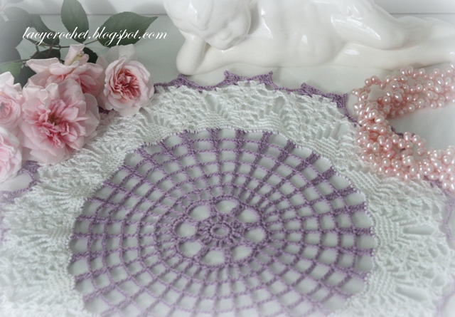 Lacy Crochet: Crochet Doily #6621, Free Vintage Pattern