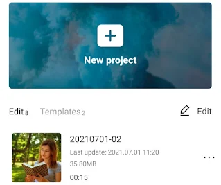 create a new project