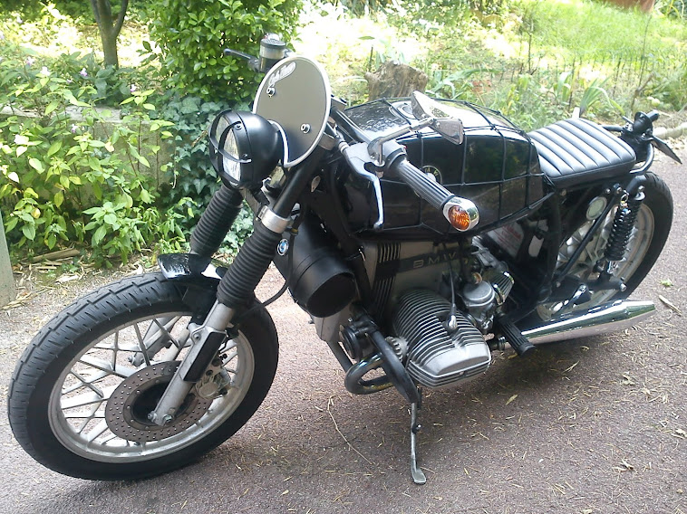 flat BMW.(R45/R65) café racer. bobber
