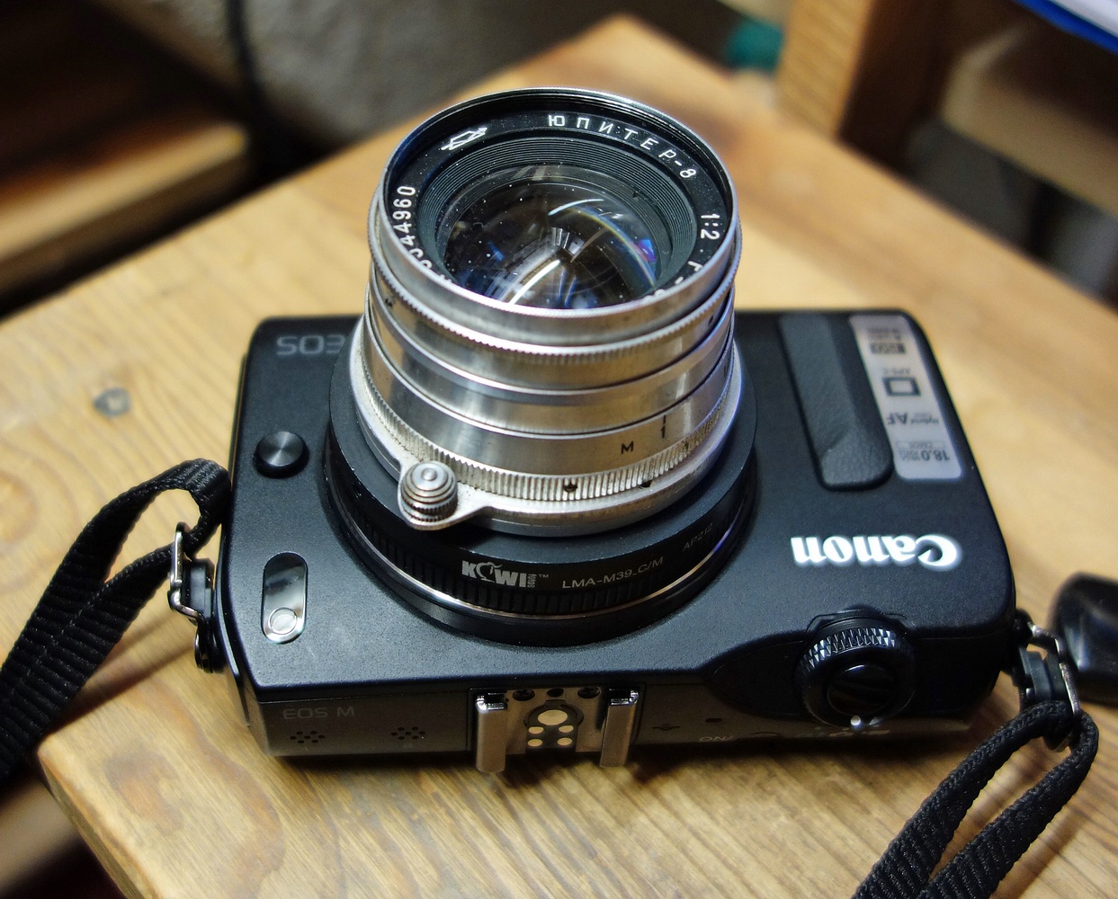 / The Russian lens Jupiter8 with 50mm