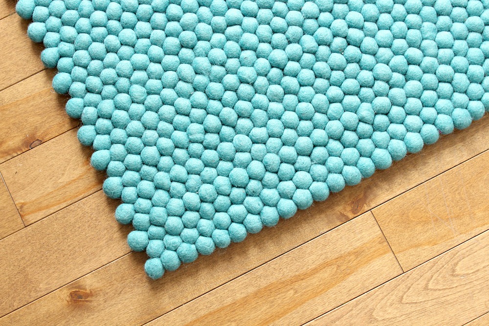 Felted Ball Rug From Sukhi Product Review