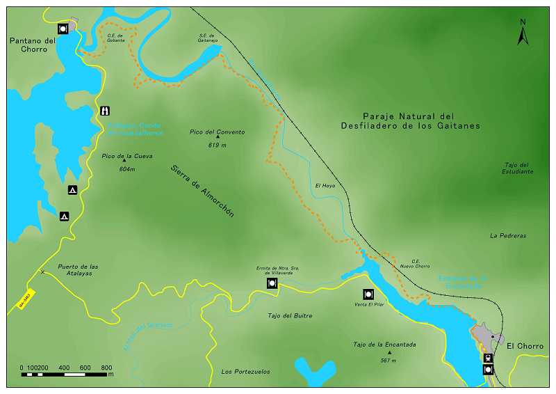 Walk In Progress Wip Le Petit Chemin Du Roi En Andalousie Via