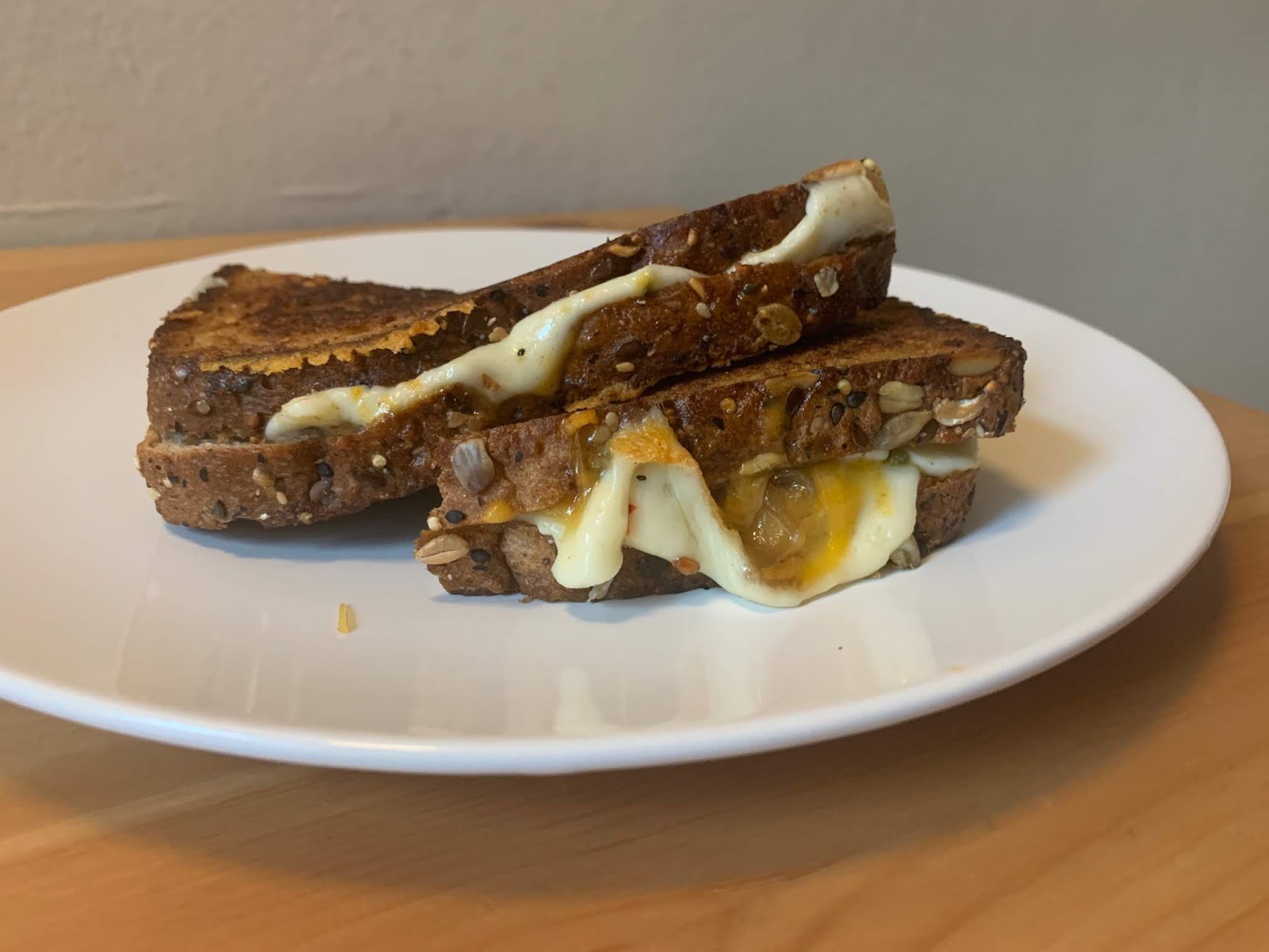 Luxury Grilled Cheese + Onion Jam