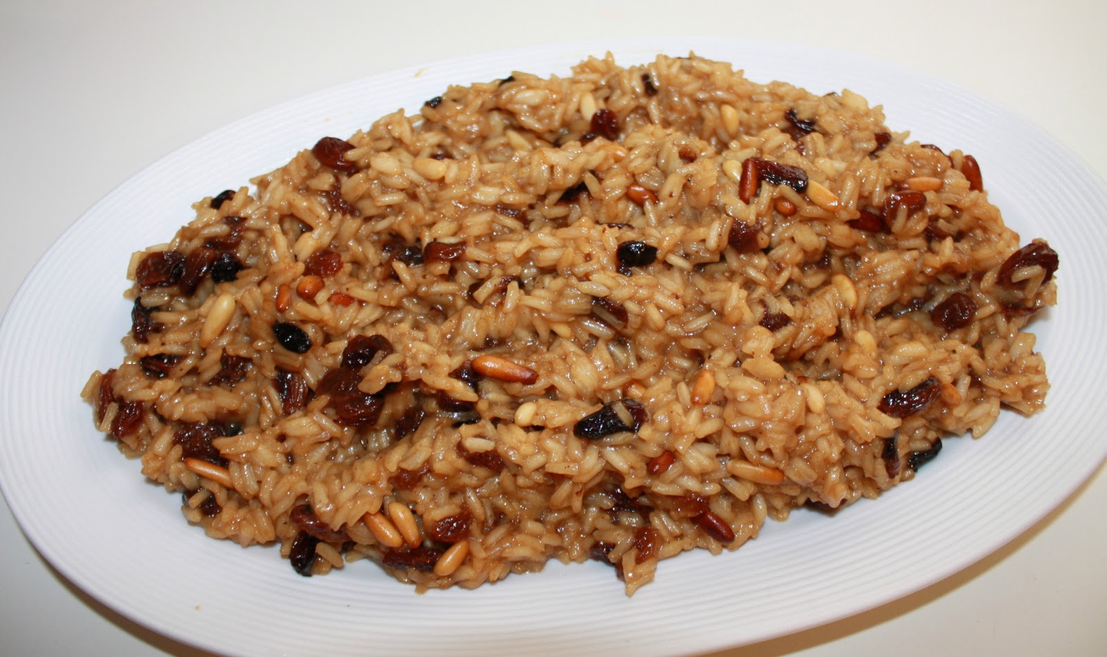 Me encanta cocinar: Arroz con pasas y piñones