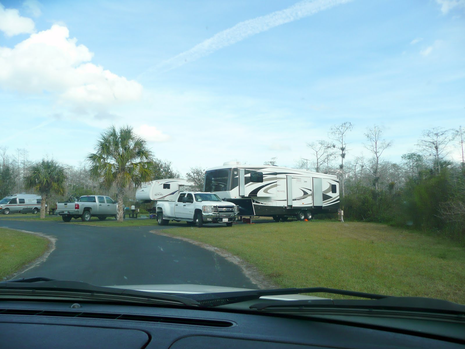 Bob and Linda's RV Travels Midway Campground Big Cypress National Park