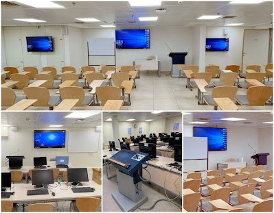 TecPodium Lecterns installed in the new Medical Center Hybrid Classrooms