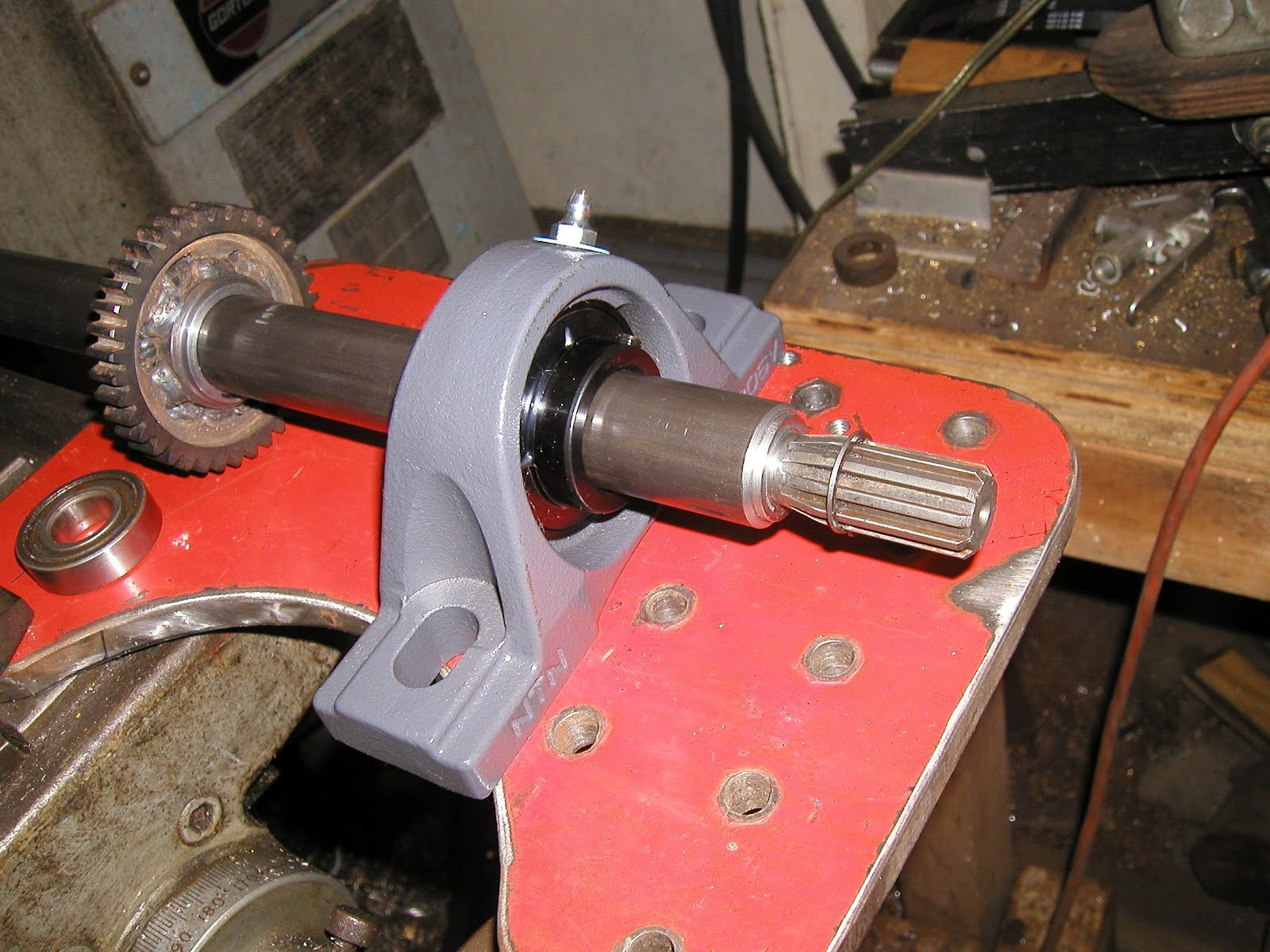 3 wheel car build New Drive Shaft