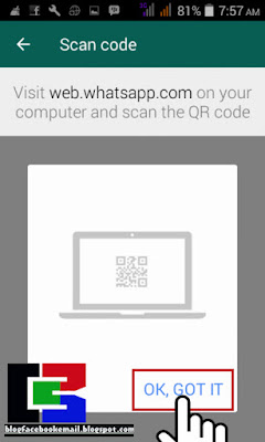 cara WA dengan komputer laptop dengan browser