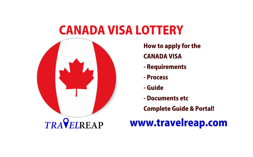 Canada Visa Lottery Application Form Registration 2020/2021