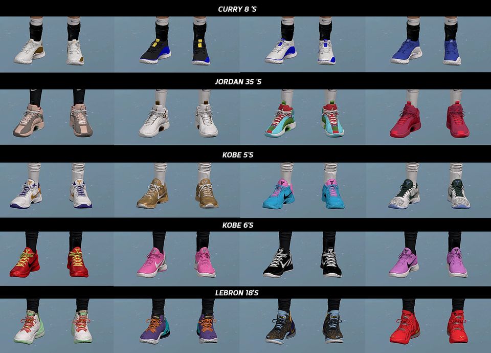 NBA 2K21 DRIAN9K 180+ Shoe Vault by DRIAN9K