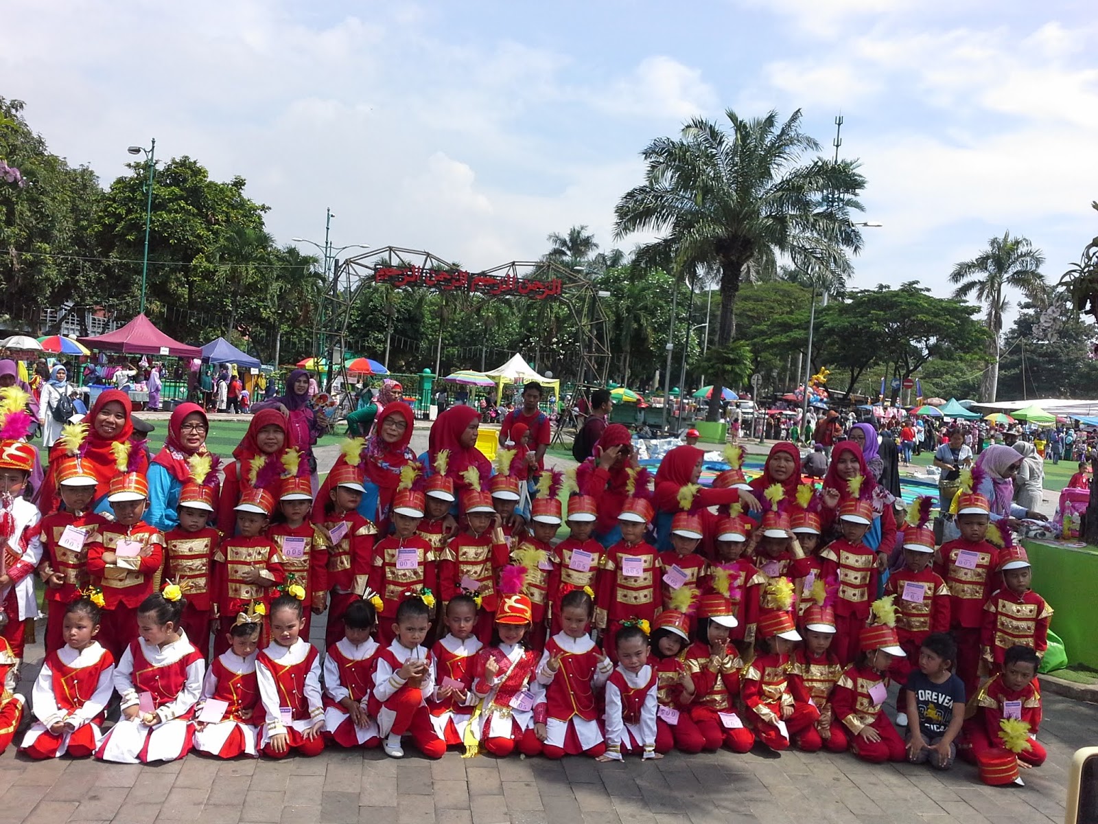 Senam Pagi di TK Negeri Pembina