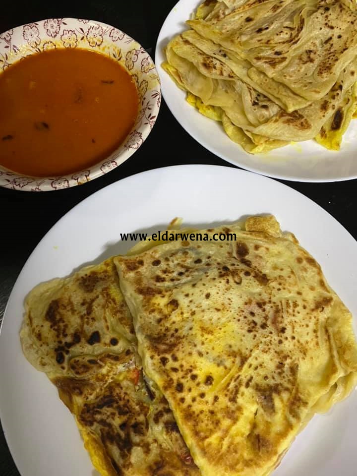 Resepi roti canai 1kg tepung