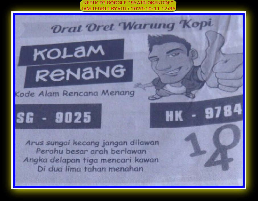 1 New Message Kode Syair Singapore 11 Oktober 2020 Forum Syair Togel Hongkong Singapura Sydney