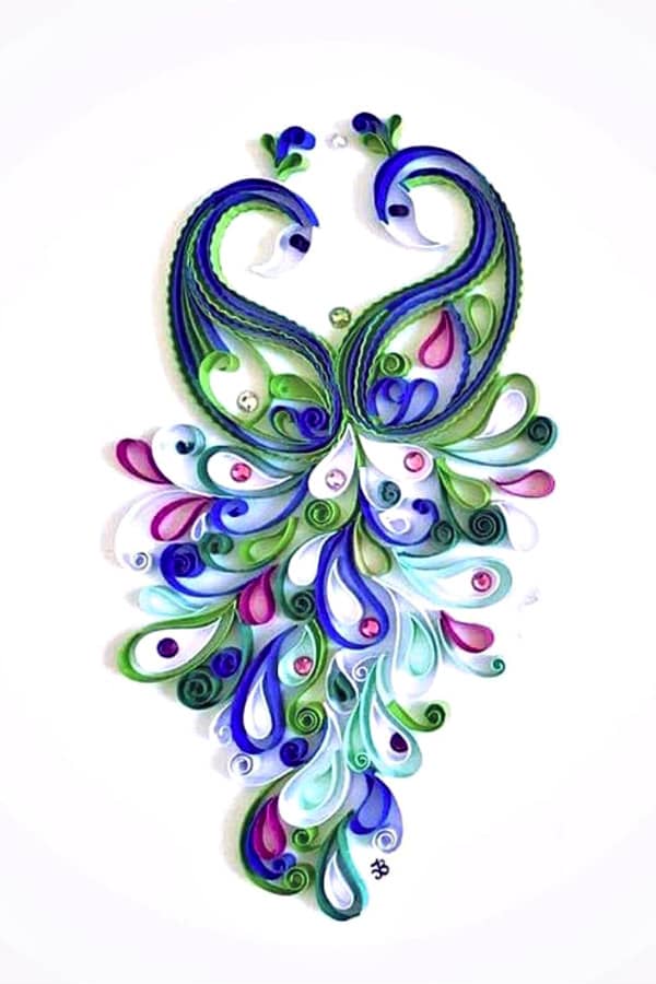 Graceful OnEdge Paper Quilling Bharathi Supramaniam