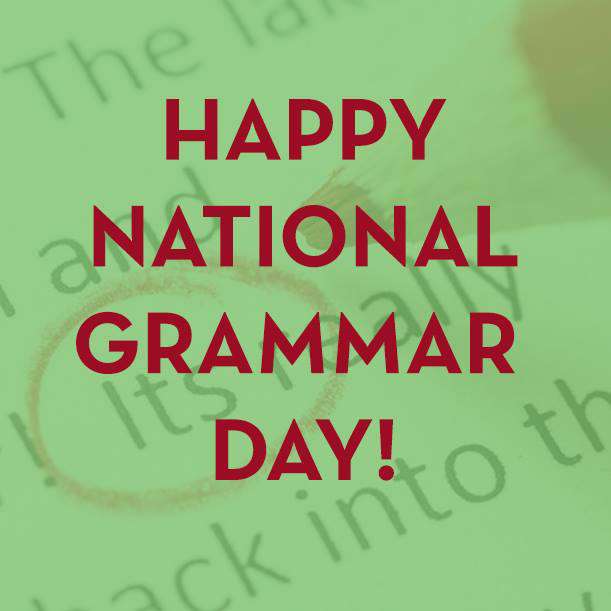 National Grammar Day Wishes Images Whatsapp Images