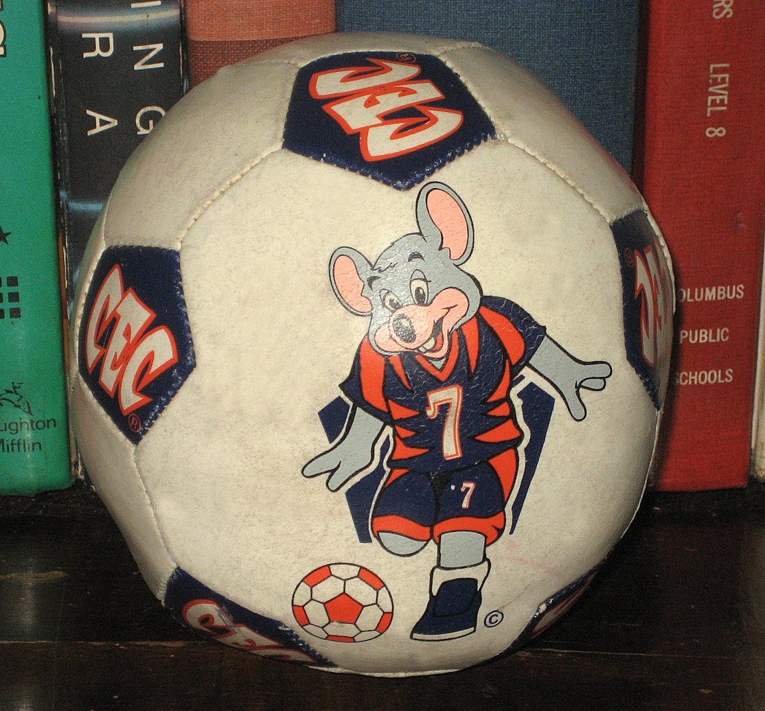 Percy's Fast Food Toy Stories Soccer Ball 7 Chuck E Cheese