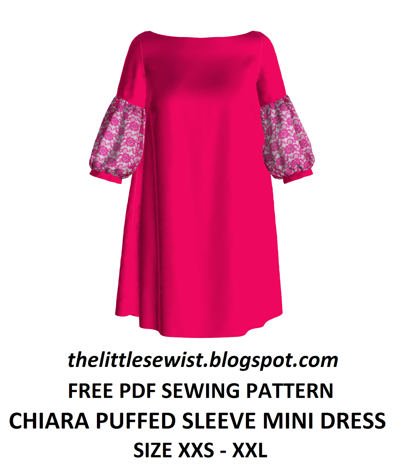 the-little-sewist-free-sewing-pattern-chiara-puffed-sleeve-mini-dress