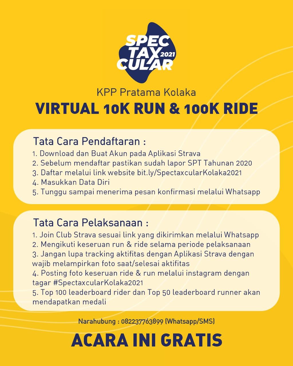 🔍 KPP Pratama Kolaka Virtual Run & Ride • 2021 KPP Pratama Kolaka Virtual Run & Ride • 2021