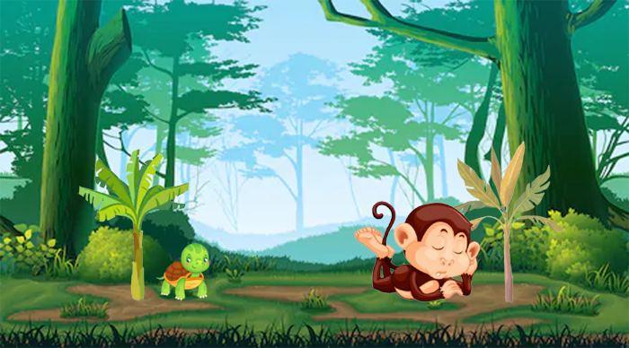 Kisah Monyet dan Kura-Kura