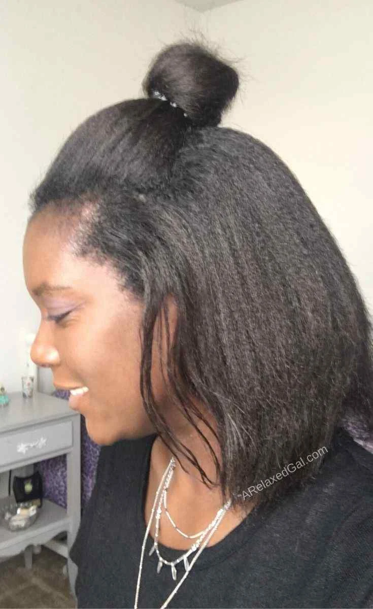 How To Keep Your Relaxed Hair Healthy In Quarantine | A Relaxed Gal
